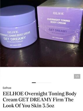 EELHOE Get Dreamy Overnight Toning Body Cream – Purple